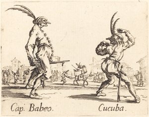 Boné. Babeo e Cucuba, c. 1622. de Jacques Callot