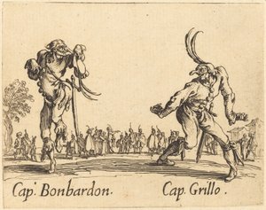 Boné. Bonbardon e Cap. Grillo de Jacques Callot