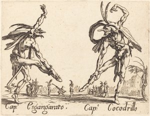 paisagem de Jacques Callot