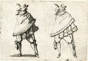 Caprichos de várias figuras de Jacques Callot