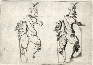 Caprichos de várias figuras de Jacques Callot
