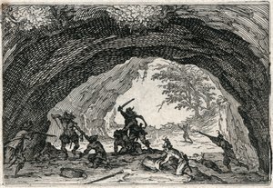 Caprichos de várias figuras de Jacques Callot