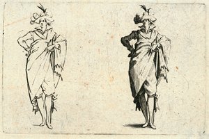 Caprichos de várias figuras de Jacques Callot