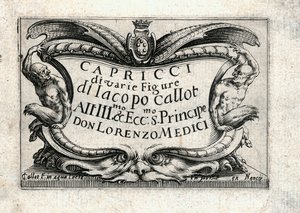 Caprichos de várias figuras de Jacques Callot