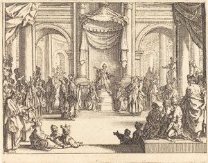 Cristo Disputando com os Médicos de Jacques Callot