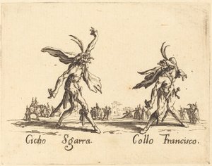 Cicho Sgarra e Colo Francisco de Jacques Callot