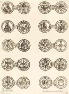 Moedas [placa 6] de Jacques Callot