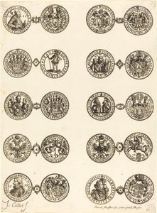Moedas [placa 7] de Jacques Callot