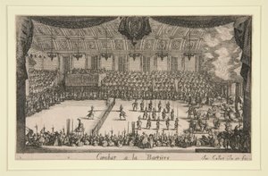 Combate a la Barriere de Jacques Callot