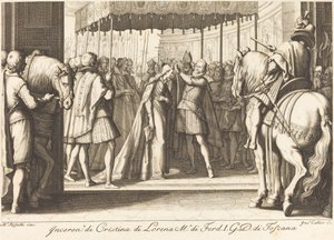 Coroação da Grã-Duquesa de Jacques Callot