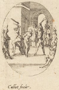 Coroando com espinhos de Jacques Callot