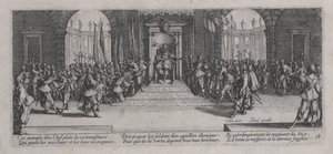 Distribution of Rewards (Distribution des recompenses), de &39;The Miseries of War&39; de Jacques Callot