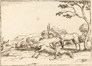 paisagem de Jacques Callot
