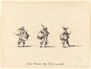 Perfurar com Tambores de Jacques Callot