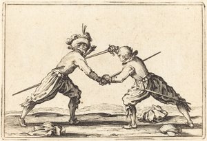 Duelo com espadas de Jacques Callot