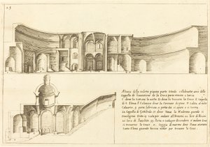 Elevação da Capela da Invenção da Cruz de Jacques Callot