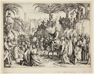 Entrada em Jerusalém de Jacques Callot
