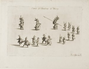 Entrada de M. de Macey, de O Combate na Barreira de Jacques Callot