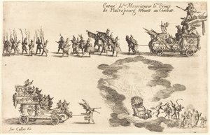 Entrada do Príncipe de Pfaltzbourg de Jacques Callot
