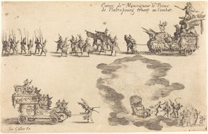 Entrada do Príncipe de Pfaltzbourg de Jacques Callot