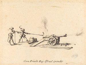 Disparando o canhão de Jacques Callot