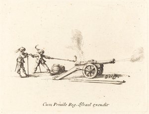 Disparando o canhão de Jacques Callot