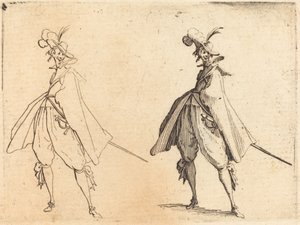 paisagem de Jacques Callot