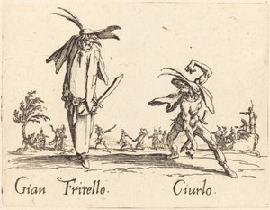Gian Fritello e Ciurlo de Jacques Callot