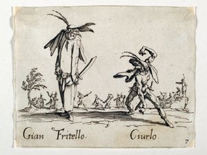 Gian Fritello e Ciurlo, personagens da Commedia dell