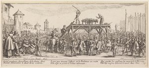 A quebra da roda de Jacques Callot
