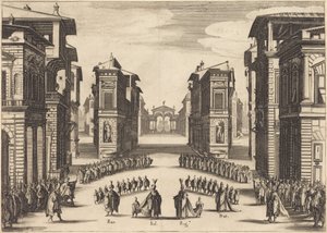 Il Solimano, ato II de Jacques Callot