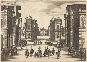 Il Solimano, ato IV de Jacques Callot