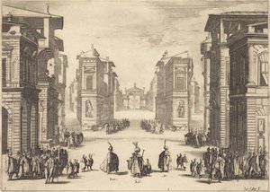 Il Solimano, ato I de Jacques Callot