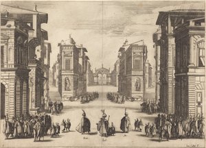 Il Solimano, ato I de Jacques Callot