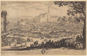 Feira de Impruneta de Jacques Callot
