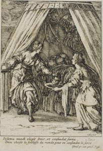 Judite com a cabeça de Holofernes de Jacques Callot