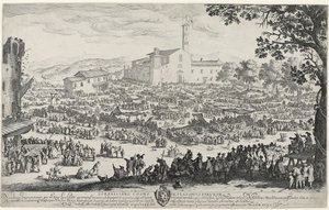 A Feira da Impruneta de Jacques Callot