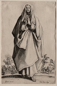 A Virgem Santíssima. de Jacques Callot