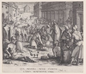 Os medidores de grão de Jacques Callot