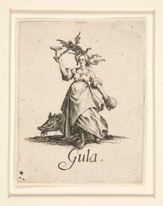 Os Sete Pecados Capitais: La Gourmandise (Gula) de Jacques Callot