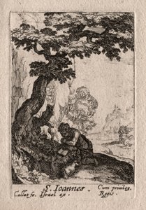 Os Penitentes: S. Jean Baptiste de Jacques Callot
