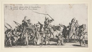 Os ciganos em marcha; EU de Jacques Callot