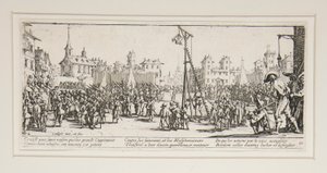 As grandes misérias da guerra: No. 10 - L de Jacques Callot