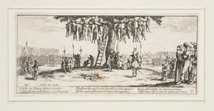 As grandes misérias da guerra: N. 11 - O enforcamento de Jacques Callot