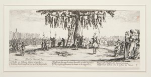 As grandes misérias da guerra: N. 11 - O enforcamento de Jacques Callot