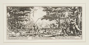 As grandes misérias da guerra: N.º 17 - A vingança dos camponeses de Jacques Callot