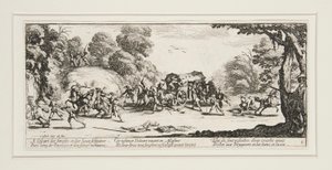 As grandes misérias da guerra: No. 8 - L de Jacques Callot
