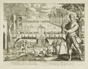 Meses. 5, maio de Jacques Callot