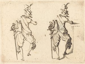 homem com espada de Jacques Callot