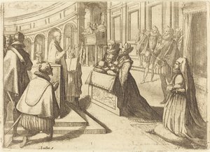 Casamento de Margarida da Áustria e Filipe III de Jacques Callot